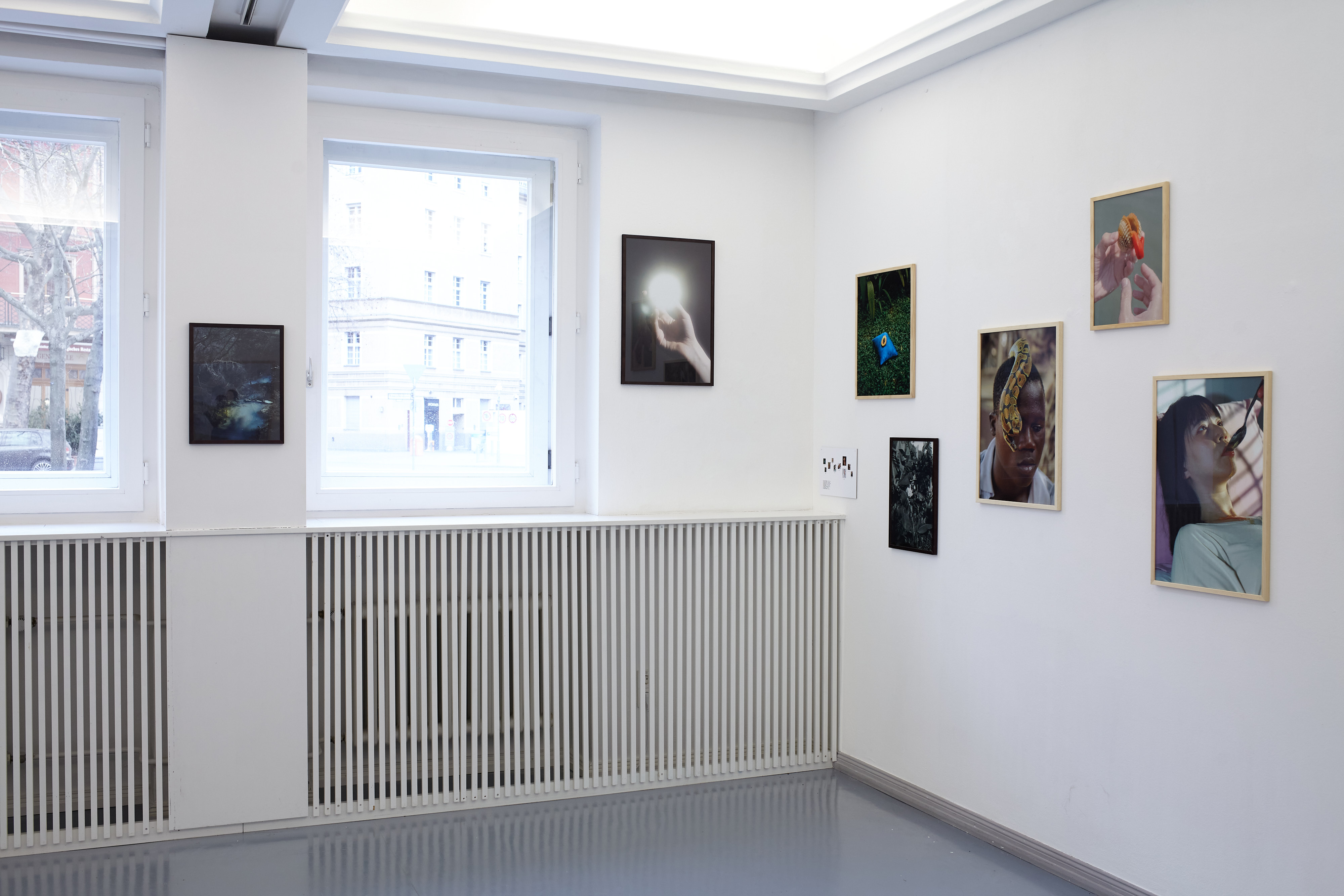 Installation view of the PEP (Photographic Exploration Project) New Talents 2021 Exhibition at Kommunale Galerie Berlin